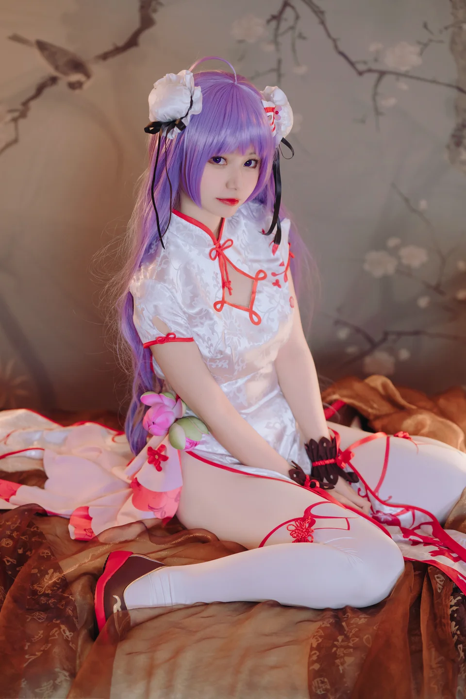 猫大人 - 碧蓝航线 独角兽 旗袍 [22P-348MB] tg@simisebaisi 【丝足阁】013.webp